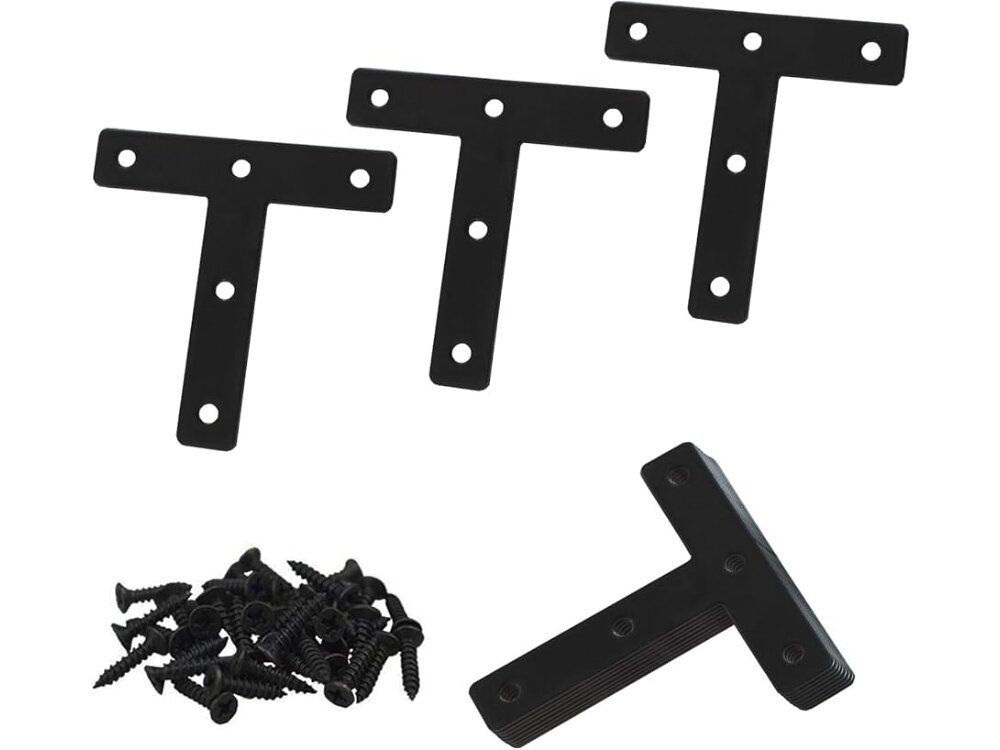 Soporte metálico en T