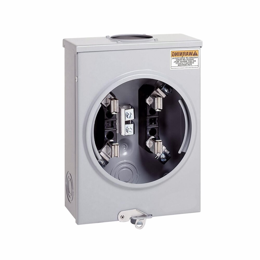 Boîte de compteur électrique de 100 ampères