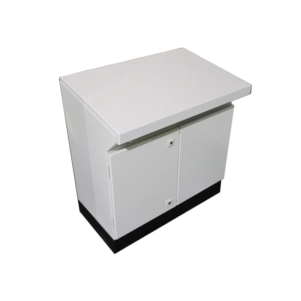 Schreibtisch-Gehäuse aus Kohlenstoffstahl mit zwei Türen