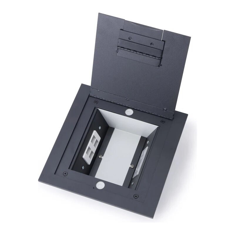 Floor Mount Electrical Cable Enclosure With File Pocket