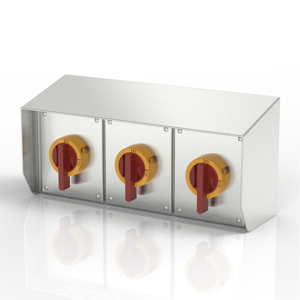 Multi Door Mild Steel Free Standing Disconnect Enclosures