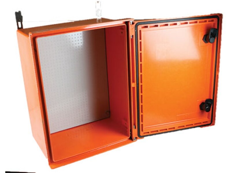 Boîtier peint par poudrage