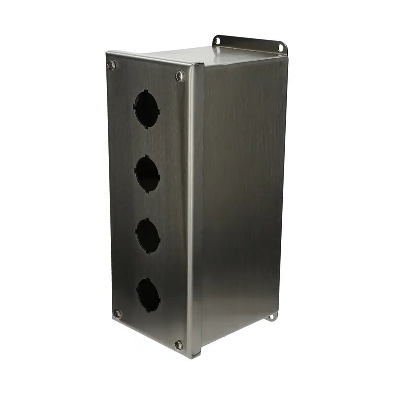 Stainless Steel 304 Control Station Enclosure with Universal Rail Mount System