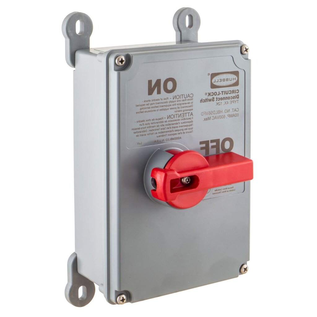 Wall Mount Carbon Steel Disconnect Enclosures