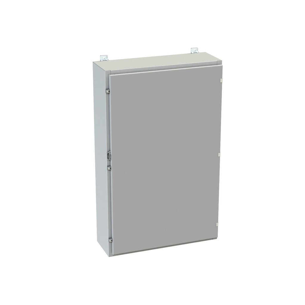 Boîtier mural enduit de poudre
