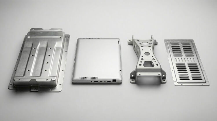 Aluminum stamping applications in multiple industries