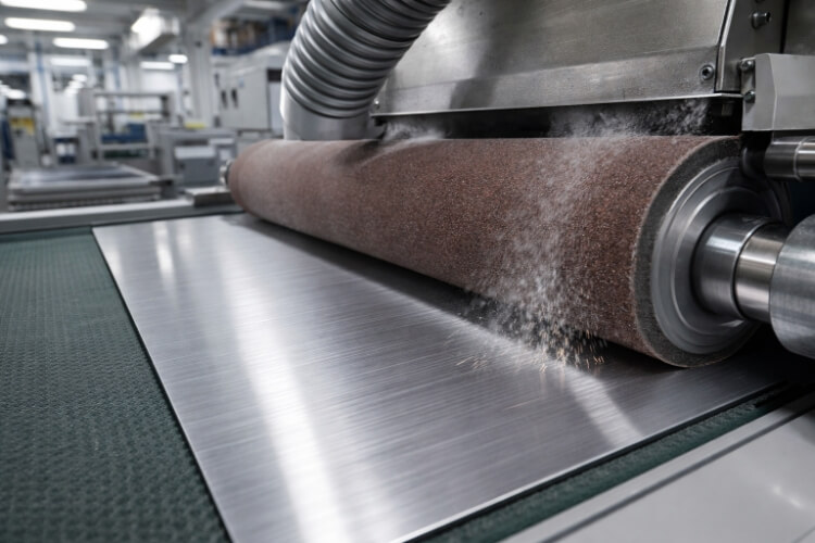 Automated Industrial Brushing Process