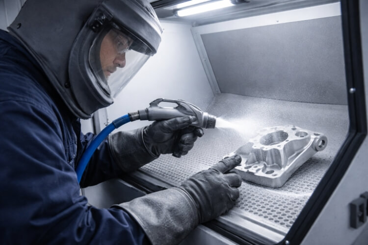 Finitura a granigliatura