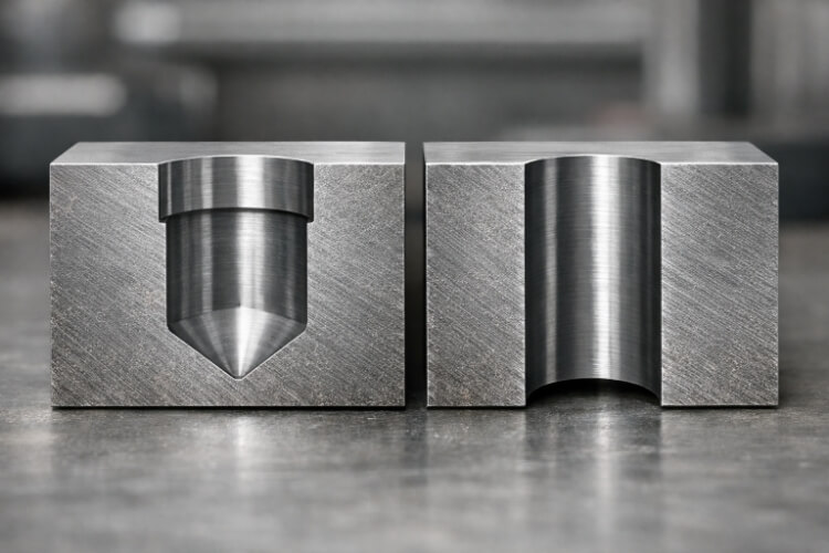 Comparaison des trous borgnes et des trous débouchants