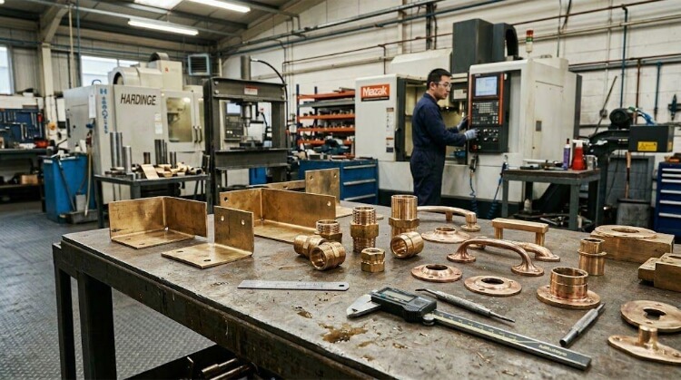 Brass Fabrication in a Real Manufacturing Environment