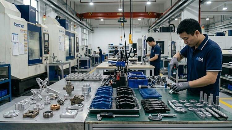 CNC + Finishing + Assembly