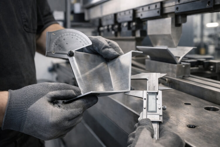 Allgemeine Probleme beim Umformen mit Abkantpressen und Qualitätskontrolle