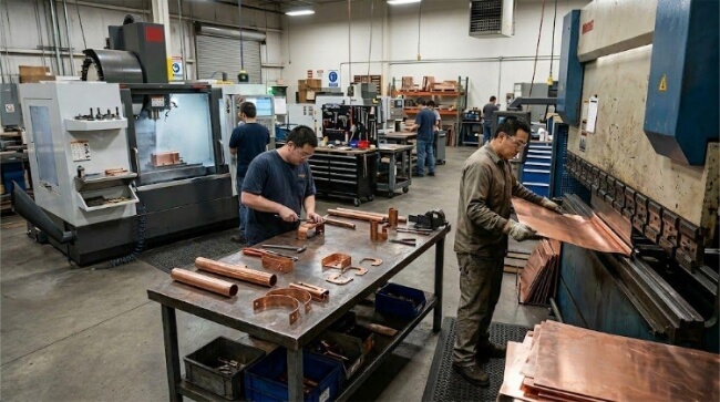 Copper Fabrication in Real Manufacturing