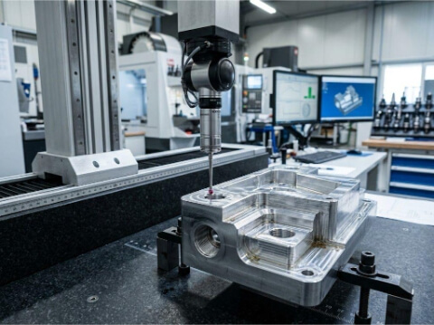 Critical Feature Inspection on Machined Parts