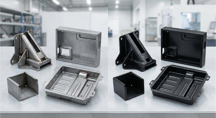 E Coating for Complex Metal Parts