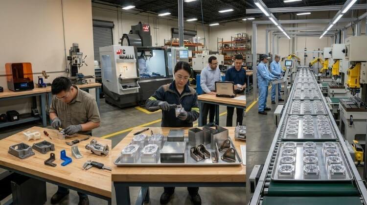 От прототипа к малосерийному и массовому производству