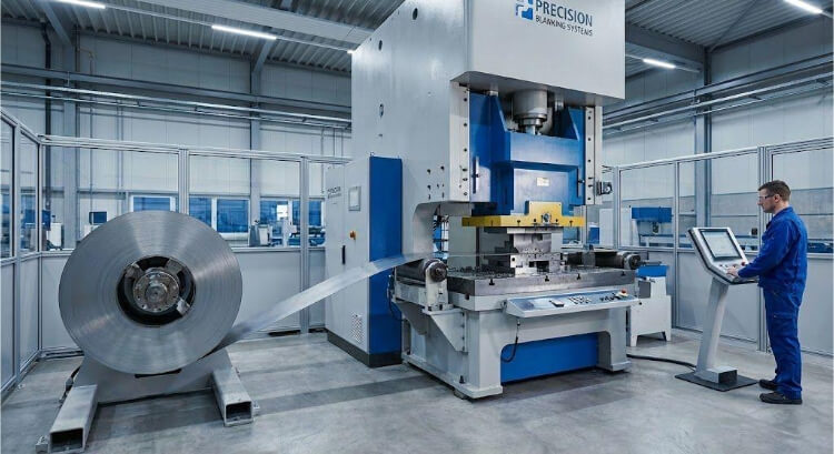 Modernes Blechschneiden in Aktion