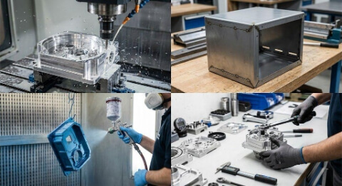 Parts Requiring Multi Process Coordination需