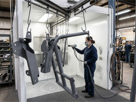 Rivestimento in polvere