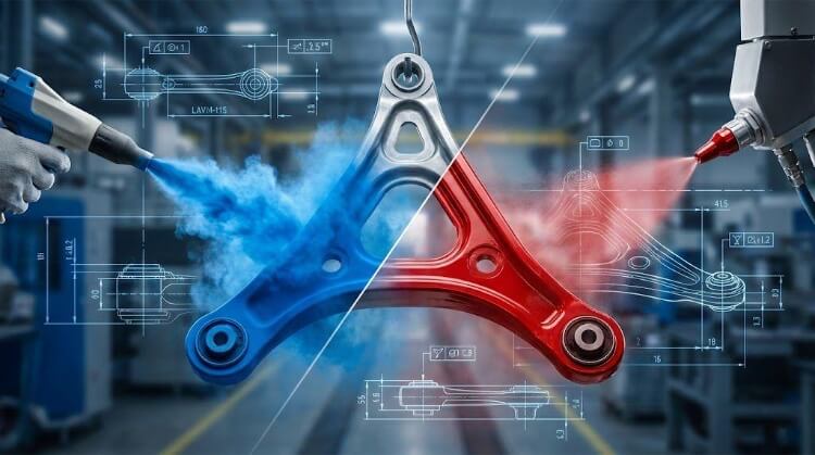 Powder Coating vs. Paint