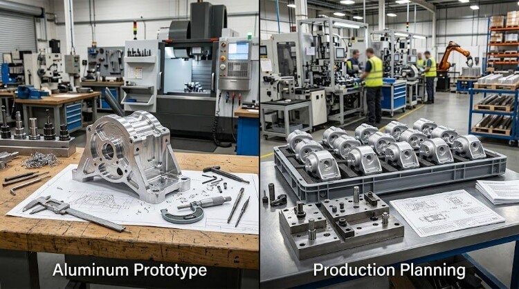 From Aluminum Prototype to Production