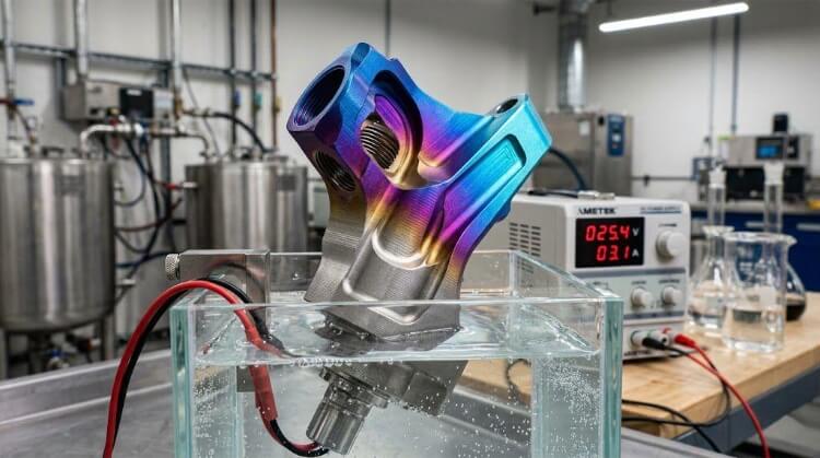 Wie das Titan-Eloxieren Farbe ohne Farbstoffe erzeugt