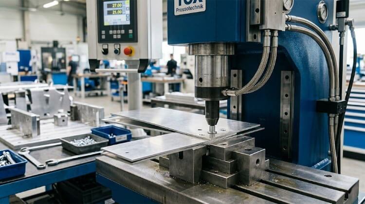 Press Riveting Joining Process