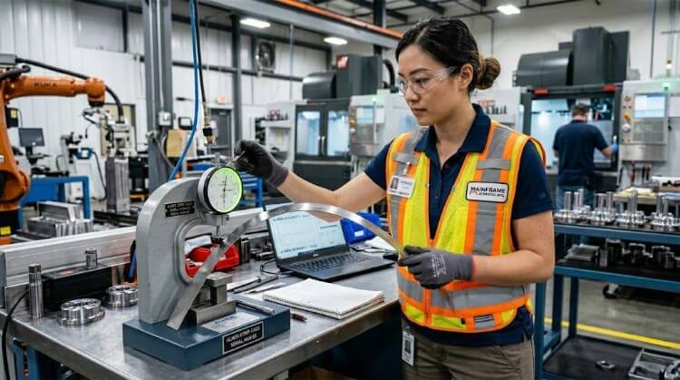 Process verification on a modern shop floor