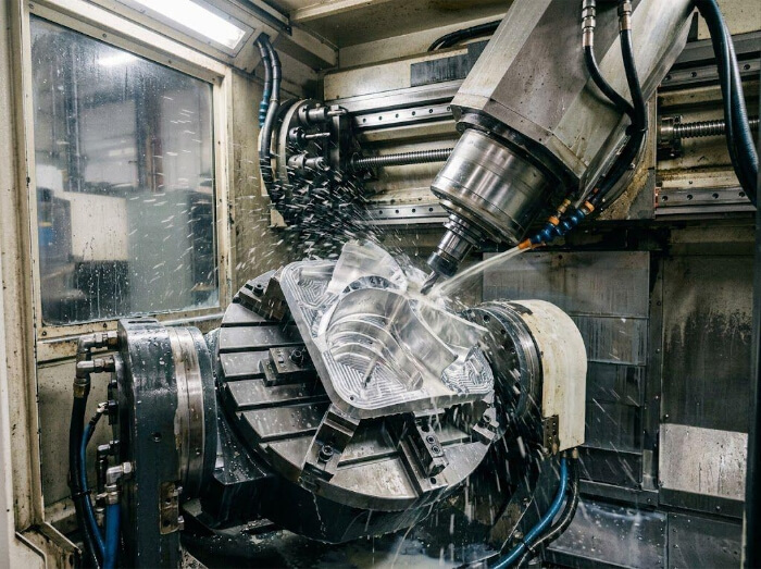 Одновременная обработка по 5 осям