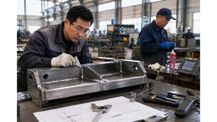 Schweißnahtinspektion und Fehlervermeidung