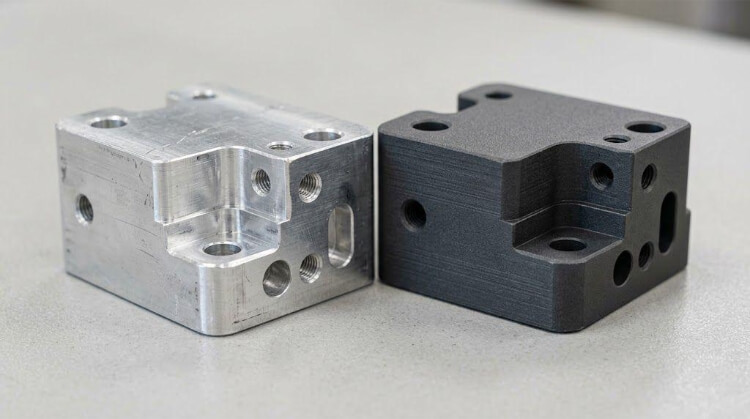 Qué cambia el anodizado duro en una pieza de aluminio