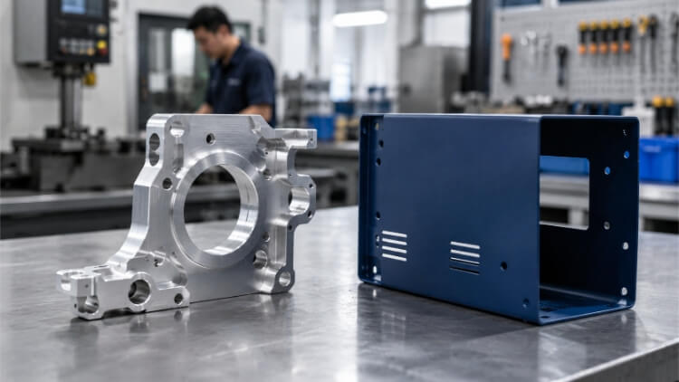 Anodizzazione e verniciatura a polvere per le parti metalliche
