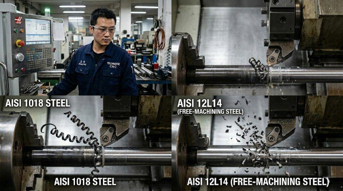 CNC-Bearbeitung von ASTM A108 Stahl