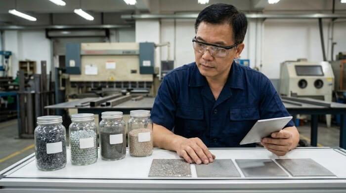 Auswahl der richtigen Schleifmittel für verschiedene Metalloberflächen