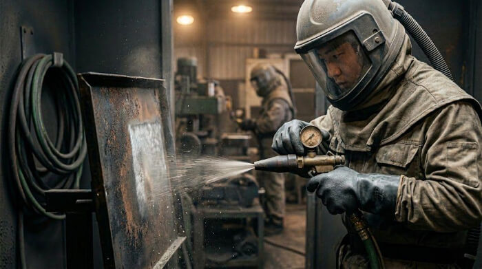Kontrolle der Strahlparameter für eine präzise Oberflächengüte