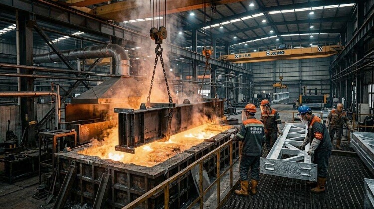 Zincatura a caldo per la fabbricazione dell'acciaio