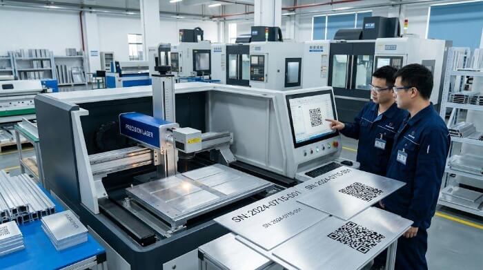 Laserbeschriftung von Aluminium in der modernen Fertigung