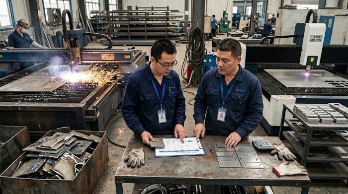 Corte por plasma vs. corte por láser en la producción industrial