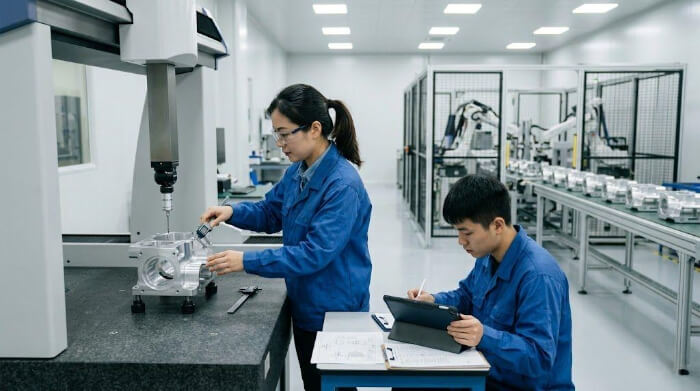 Contrôle de la qualité dans la production de masse