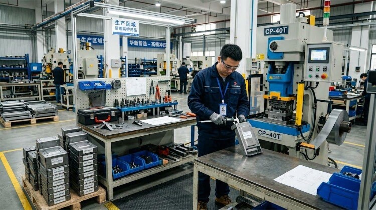 Estampación de series cortas para producción de bajo volumen