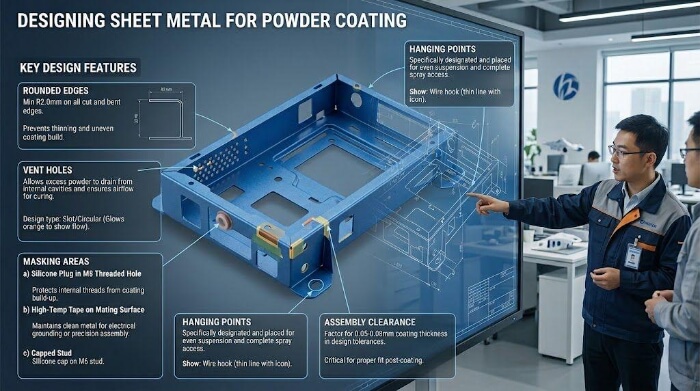 Design Rules That Prevent Powder Coating Failures