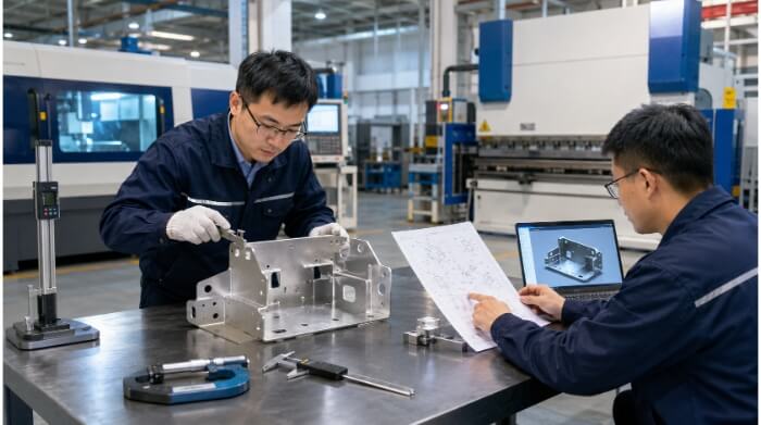 Contrôle du premier article avant la production