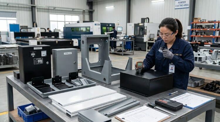 Powder Coated Steel Products in Real Industrial Applications
