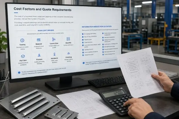 Cost Factors and Quote Requirements