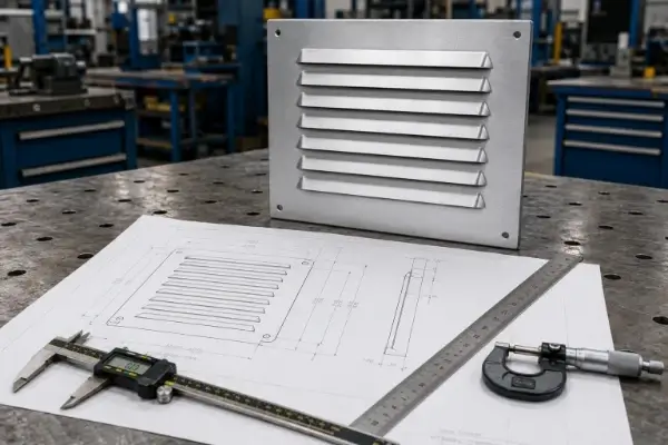 Design Rules for Reliable Louver Forming