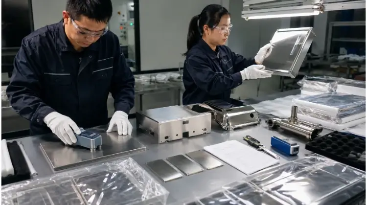 Final Surface Check Before Protective Packaging