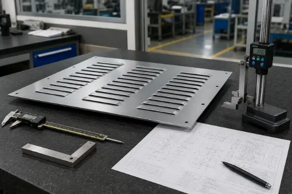 Quality Control for Louvered Panels