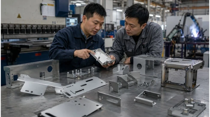 Review of Bent, Welded, and Laser Cut Sheet Metal Parts