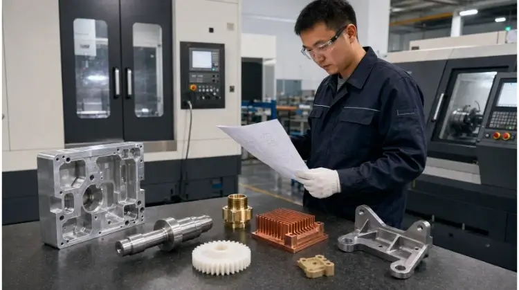 Materiali per la lavorazione CNC