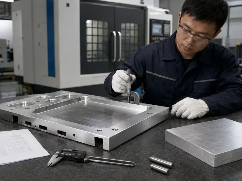 Machined Aluminum Panels